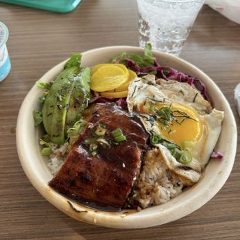 Lotus Test Kitchen - Grilled Unagi Bowl - Asian Fusion Near Me - Boston, Massachusetts