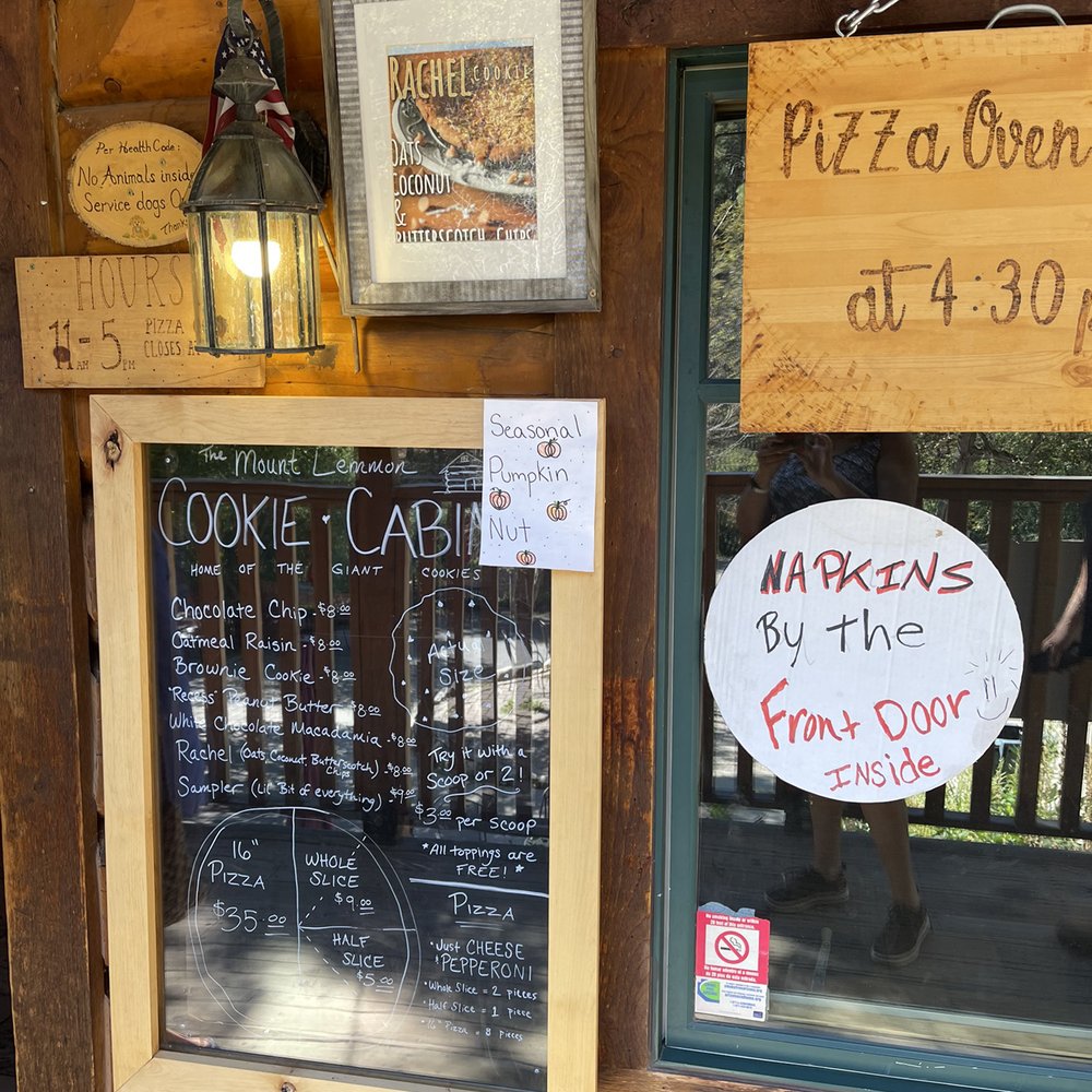 Mt Lemmon Cookie Cabin - Menu - Pizza Near Me - Mount Lemmon, Arizona Mt Lemmon Cookie Cabin - Menu - Pizza Near Me - Mount Lemmon, Arizona