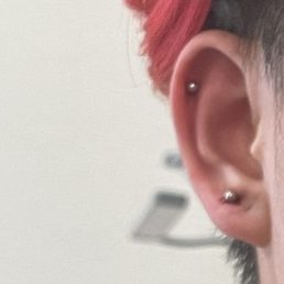 Left helix and second lobe by Jordyn