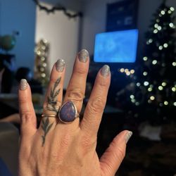 Belle Femme Nail Spa - Gel manicure for Christmas and New Years Eve