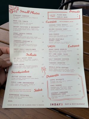 Menu photo 2 INDAY All Day Brooklyn, NY