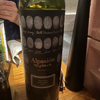 Capriccio - Alpasión Malbec paired well with all our courses. - Italian Near Me - Miami, Florida Capriccio - Alpasión Malbec paired well with all our courses. - Italian Near Me - Miami, Florida