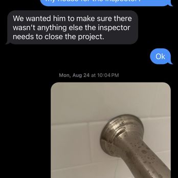 The Home Depot - The inspector signed off and left the house. I found the plumber still standing in the bathroom until I told him he had to leave - Hardware Stores Near Me - Orange, California The Home Depot - The inspector signed off and left the house. I found the plumber still standing in the bathroom until I told him he had to leave - Hardware Stores Near Me - Orange, California