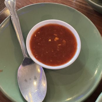 Thai House Restaurant - The chili sauce you have to ask for. They do not have condiments on the table. - Thai Near Me - Redlands, California Thai House Restaurant - The chili sauce you have to ask for. They do not have condiments on the table. - Thai Near Me - Redlands, California