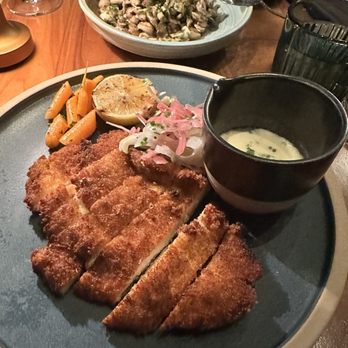 Notch8 Restaurant & Bar - Chicken schnitzel, nicely fried. - Bars Near Me - Vancouver, British Columbia Notch8 Restaurant & Bar - Chicken schnitzel, nicely fried. - Bars Near Me - Vancouver, British Columbia