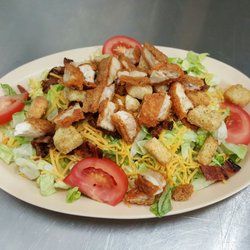 The Rig Lounge ll & The Grill - BREADED CHICKEN SALAD