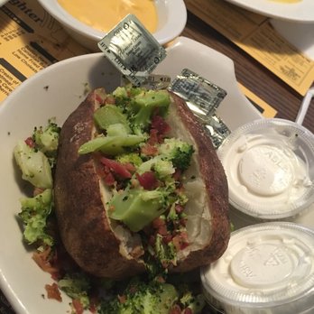 The Lamplighter - Loaded baked potato, she gave me two sour creams! - American Near Me - Delmont, Pennsylvania The Lamplighter - Loaded baked potato, she gave me two sour creams! - American Near Me - Delmont, Pennsylvania