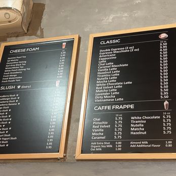 La Luna Tea and Dessert Bar - Menu 6/24/26 - Desserts Near Me - Las Vegas, Nevada