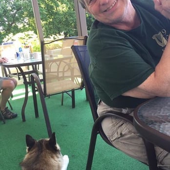 Bread & Butter Cafe - Sitting on the patio with Luna. - Breakfast & Brunch Near Me - Palatine, Illinois Bread & Butter Cafe - Sitting on the patio with Luna. - Breakfast & Brunch Near Me - Palatine, Illinois