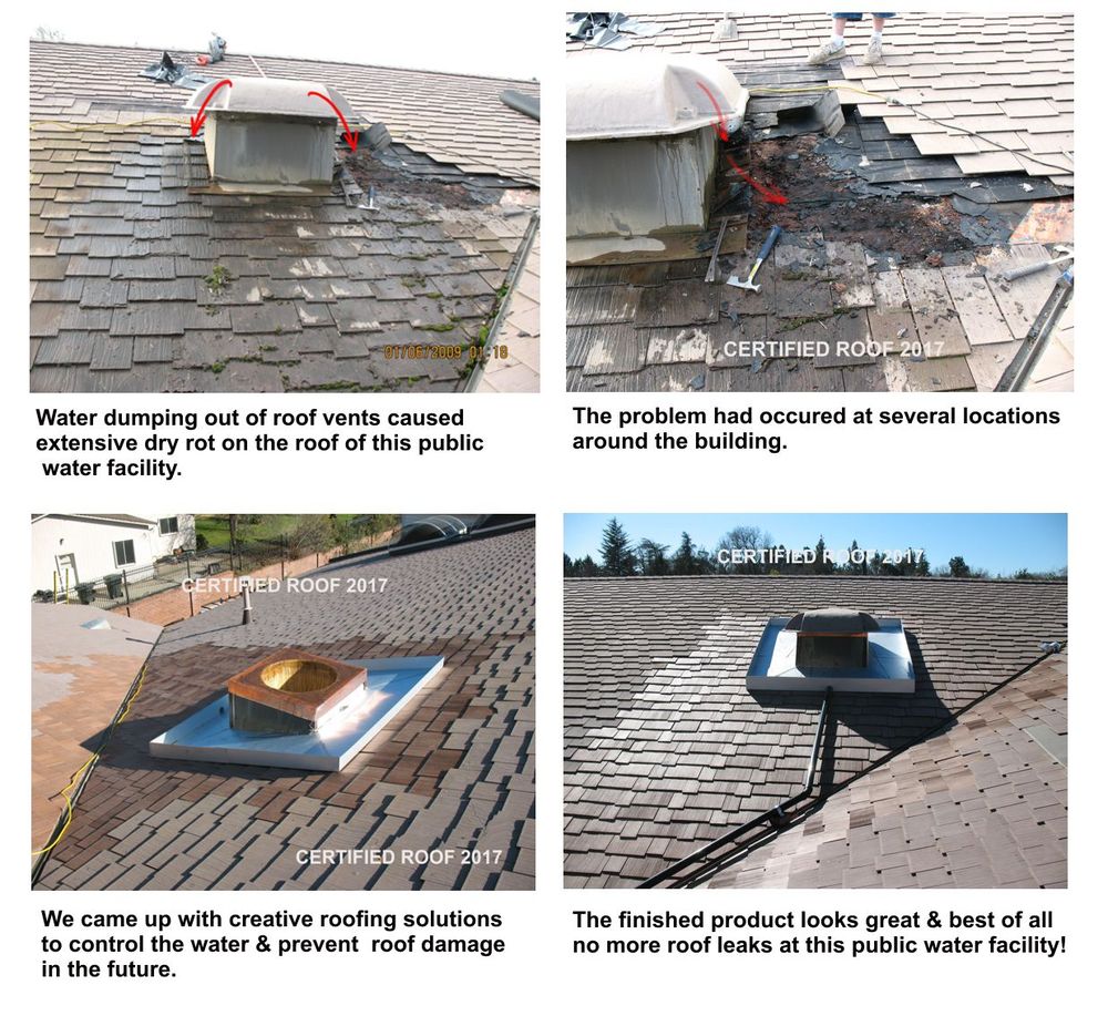 Slide of Ron Williams' Certified Roof & Inspection