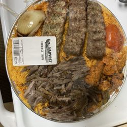 $22 meat and rice platter. Not bad.