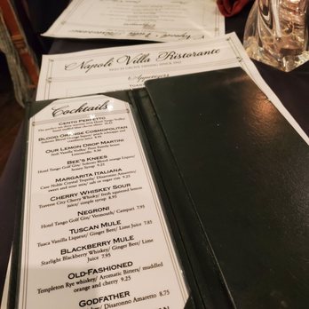 Napoli Villa Italian Restaurant - Cocktails - Italian Near Me - Beech Grove, Indiana Napoli Villa Italian Restaurant - Cocktails - Italian Near Me - Beech Grove, Indiana
