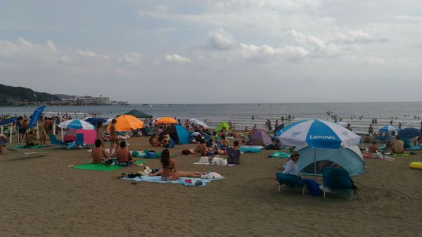 Kamakura Yuigahama Beach by null