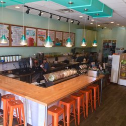 Tropical Smoothie Cafe - Warm greetings add to the fresh menu and tropical look!