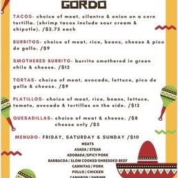 Menu Menu