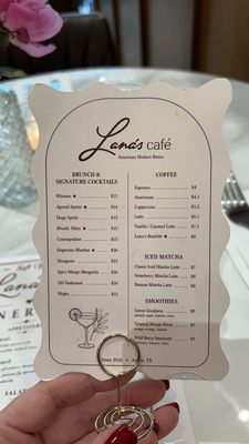 Menu photo 3 Lana’s Cafe Austin, TX