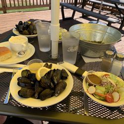 Cavendish Lobster Shack - Mussels, salads and clam chowder