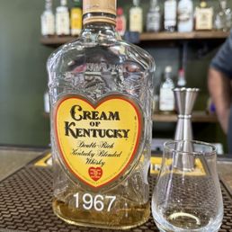1967 Cream of Kentucky.  A tasty pour as old as me!