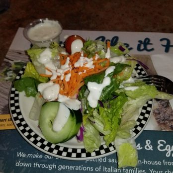 Black Bear Diner Laveen - Side green salad with ranch. - Diners Near Me - Laveen Village, Arizona