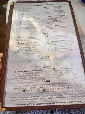 Menu photo 3 Frigate's Waterfront Bar & Grill North Palm Beach, FL Menu photo 3 Frigate's Waterfront Bar & Grill North Palm Beach, FL