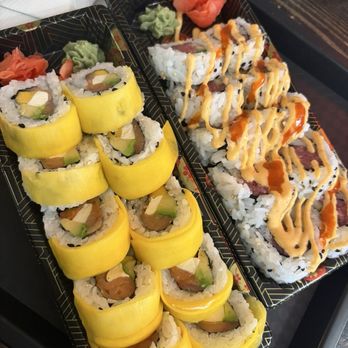 Sushi Station - mango philadelphia & spicy tuna rolls - Sushi Bars Near Me - New Hope, Pennsylvania Sushi Station - mango philadelphia & spicy tuna rolls - Sushi Bars Near Me - New Hope, Pennsylvania