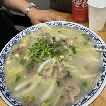 Changan Kitchen - N16. Stewed lamb noodle soup (not spicy but hella good) - Chinese Near Me - Chino Hills, California Changan Kitchen - N16. Stewed lamb noodle soup (not spicy but hella good) - Chinese Near Me - Chino Hills, California