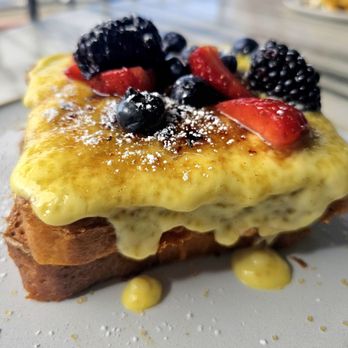 Crown Landing - OMG, Heaven!  Crème Brulee French Toast - Seafood Near Me - Coronado, California