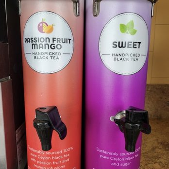 Panda Express - two different flavored teas - Chinese Near Me - Eagan, Minnesota