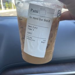 The delicious drink made with love!