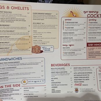 Ruby Sunshine Columbia - Menu - Breakfast & Brunch Near Me - Columbia, South Carolina Ruby Sunshine Columbia - Menu - Breakfast & Brunch Near Me - Columbia, South Carolina