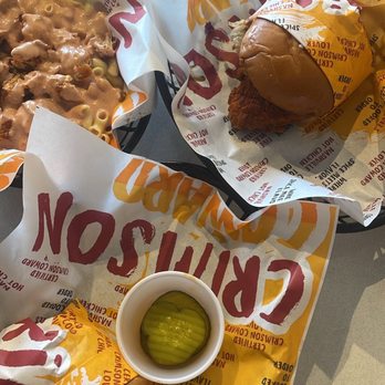 Crimson Coward - THE CRIMSON Loaded Mac - Chicken Shop Near Me - Downey, California Crimson Coward - THE CRIMSON Loaded Mac - Chicken Shop Near Me - Downey, California