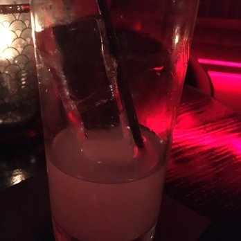Akai - Note the perfect Collins ice-cube! - Speakeasies Near Me - Dallas, Texas