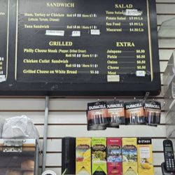 Chocolate Deli & Grocery - Sandwich Menu August 2025