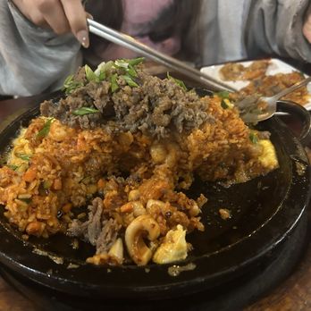 Myung Ga Tofu & BBQ - Myung Ga special fried rice (Large) - Korean Near Me - Weston, Florida Myung Ga Tofu & BBQ - Myung Ga special fried rice (Large) - Korean Near Me - Weston, Florida