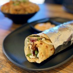 Frankie - Chicken Kebab Frankie ($13.99 + $1.50 amul cheese)