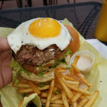 Ty's Burger House - Be still my heart! ... I ate some... picture taken about 10-15mins after it came out... promise, it was yummy!! - Burgers Near Me - Oceanside, California Ty's Burger House - Be still my heart! ... I ate some... picture taken about 10-15mins after it came out... promise, it was yummy!! - Burgers Near Me - Oceanside, California