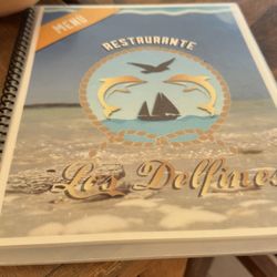 Los Delfines - Menu