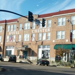 The front from across the street.