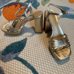 Kosta Dino's Shoe Repair - I wish I had a before pic to compare! She did an amazing job fixing up my shoes after dancing the night away at a wedding in Mexico