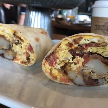 Tru Bru - Breakfast burrito. - Coffee & Tea Near Me - Orange, California