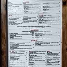 Food menu
