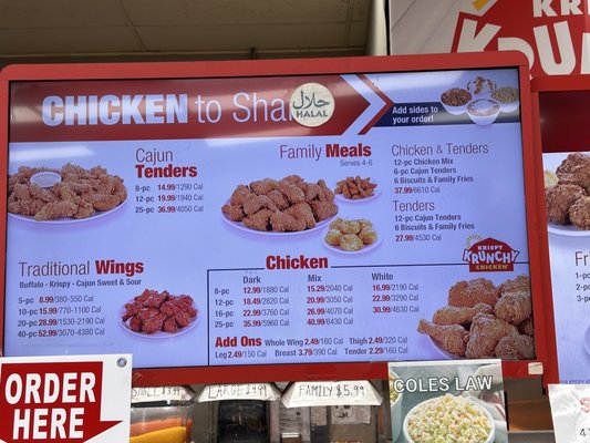 Krispy Krunchy Chicken by null