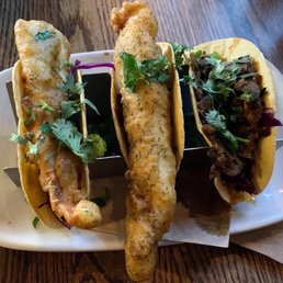 BYO Tacos -- Tilapia, Mushroom