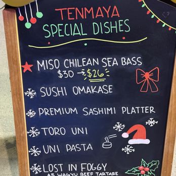 Tenmaya Japanese Restaurant - Christmas time specials! - Japanese Near Me - Eastvale, California Tenmaya Japanese Restaurant - Christmas time specials! - Japanese Near Me - Eastvale, California