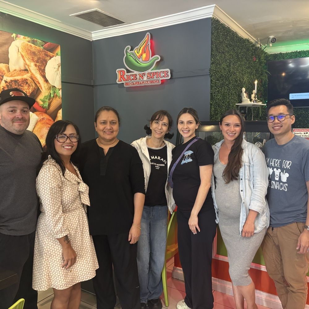 Rice N' Spice - We took a picture with the owner of Rce 'N Spice - Sri Lankan Near Me - Anaheim, California Rice N' Spice - We took a picture with the owner of Rce 'N Spice - Sri Lankan Near Me - Anaheim, California