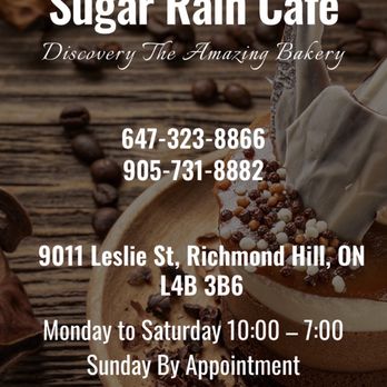 Sugar Rain Cafe - Coffee & Tea Near Me - Richmond Hill, Ontario Sugar Rain Cafe - Coffee & Tea Near Me - Richmond Hill, Ontario