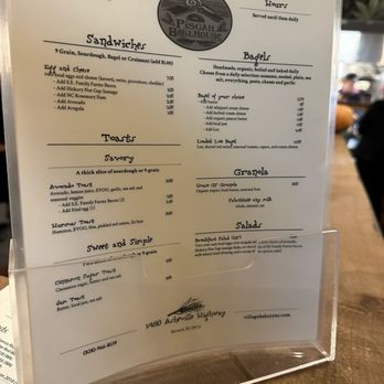 Pisgah Bakehouse - Menu - Bakeries Near Me - Brevard, North Carolina