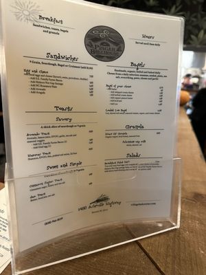 Menu photo 6 Pisgah Bakehouse Brevard, NC