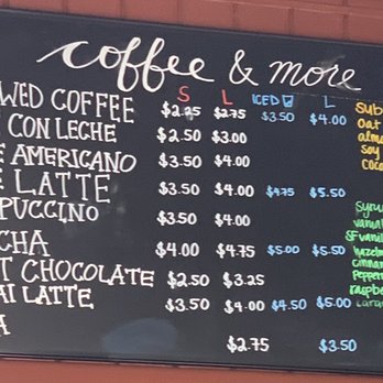 Aroma Buena Cafe - Drink Menu - Coffee & Tea Near Me - San Francisco, California