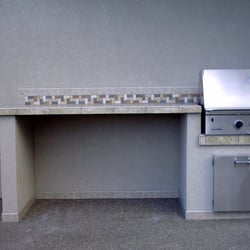 Stonehenge Custom Tile and Stone - Outdoor cooking in style!